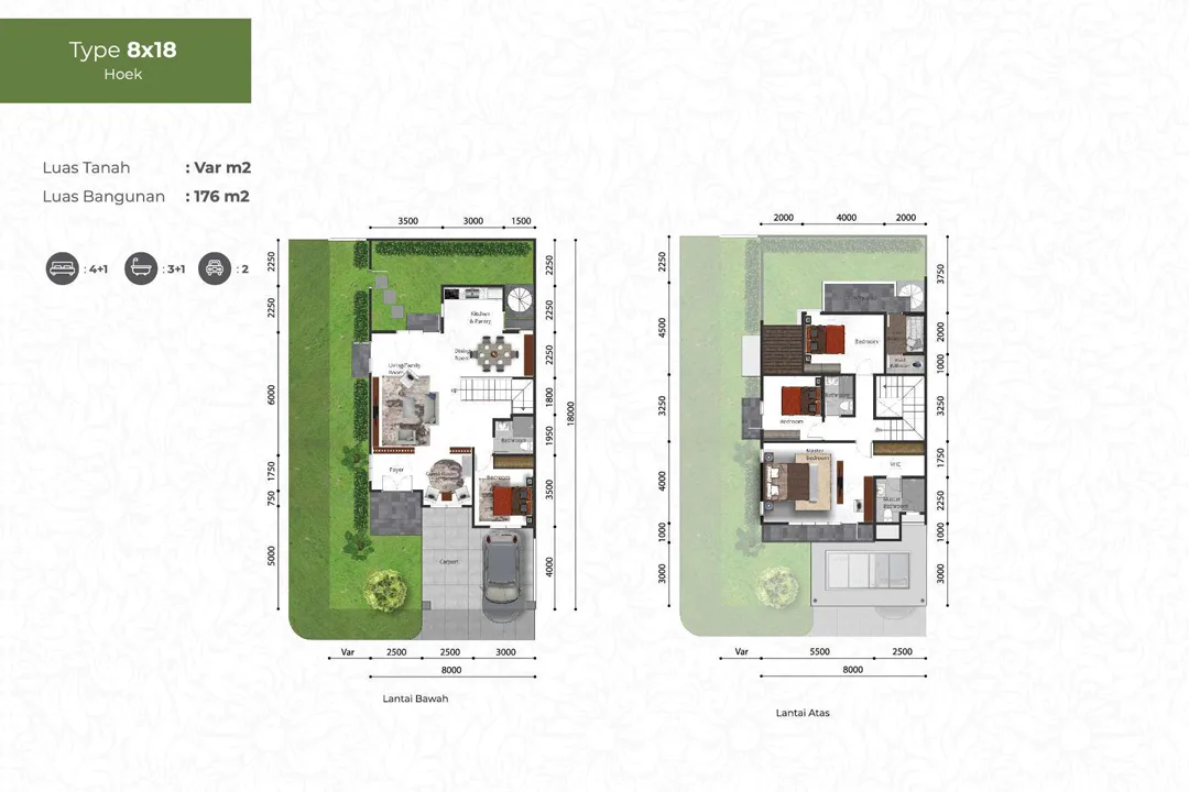Pasadena Grand Tipe L8x18 2