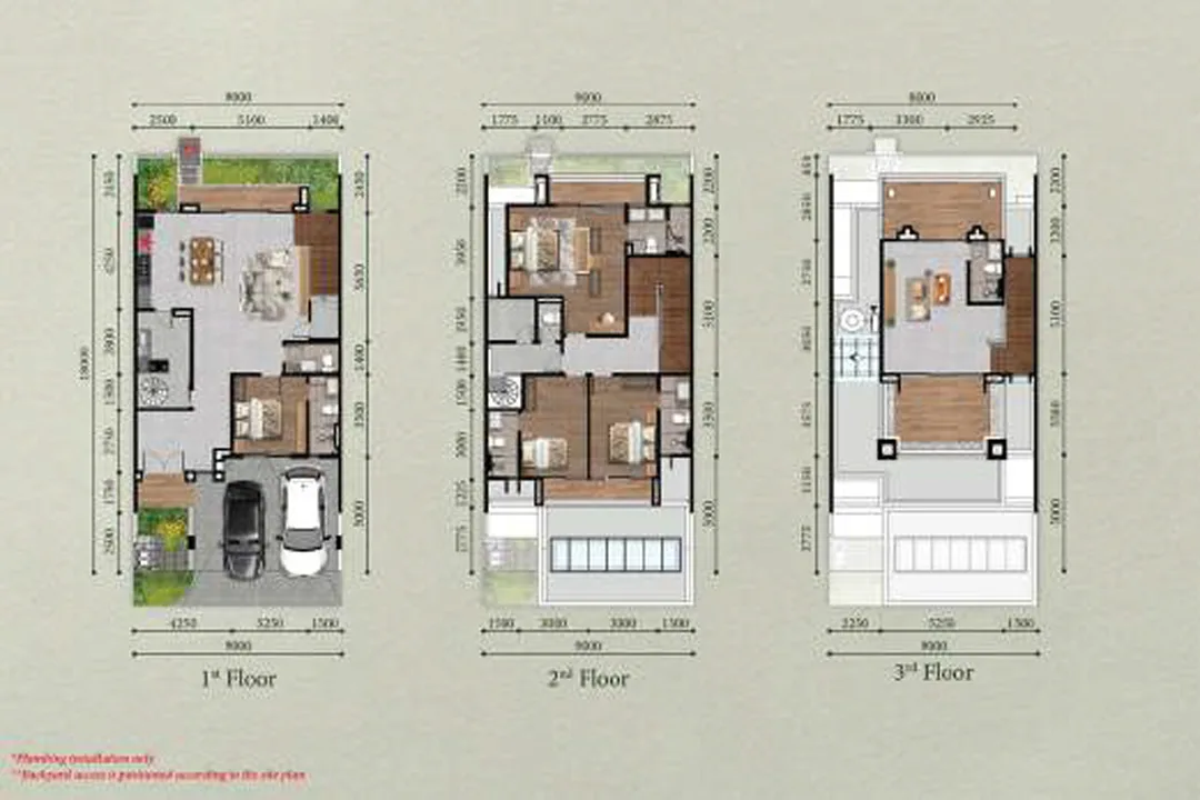 Matera Lakeside Tipe 9x18 Linear 2