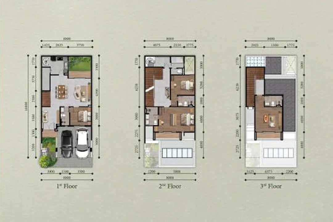 Matera Lakeside Tipe 8x16 2